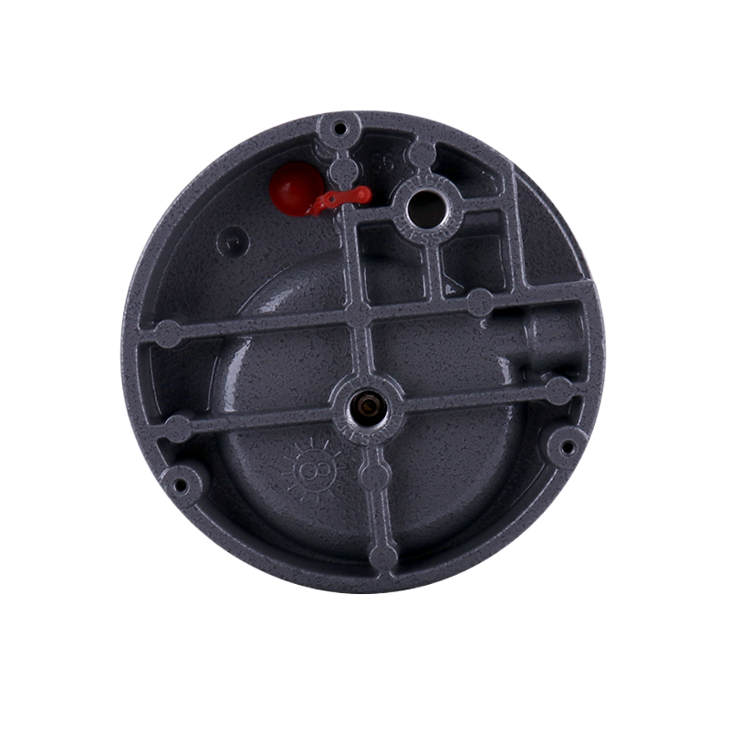 Back panel with NPT ports on QDB128 pressure gauge