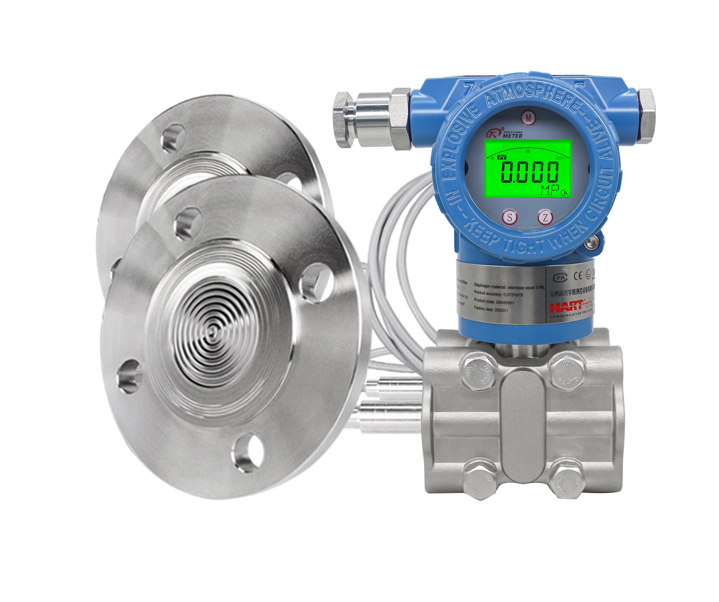 Transmetteur de pression différentielle de haute précision QYB401