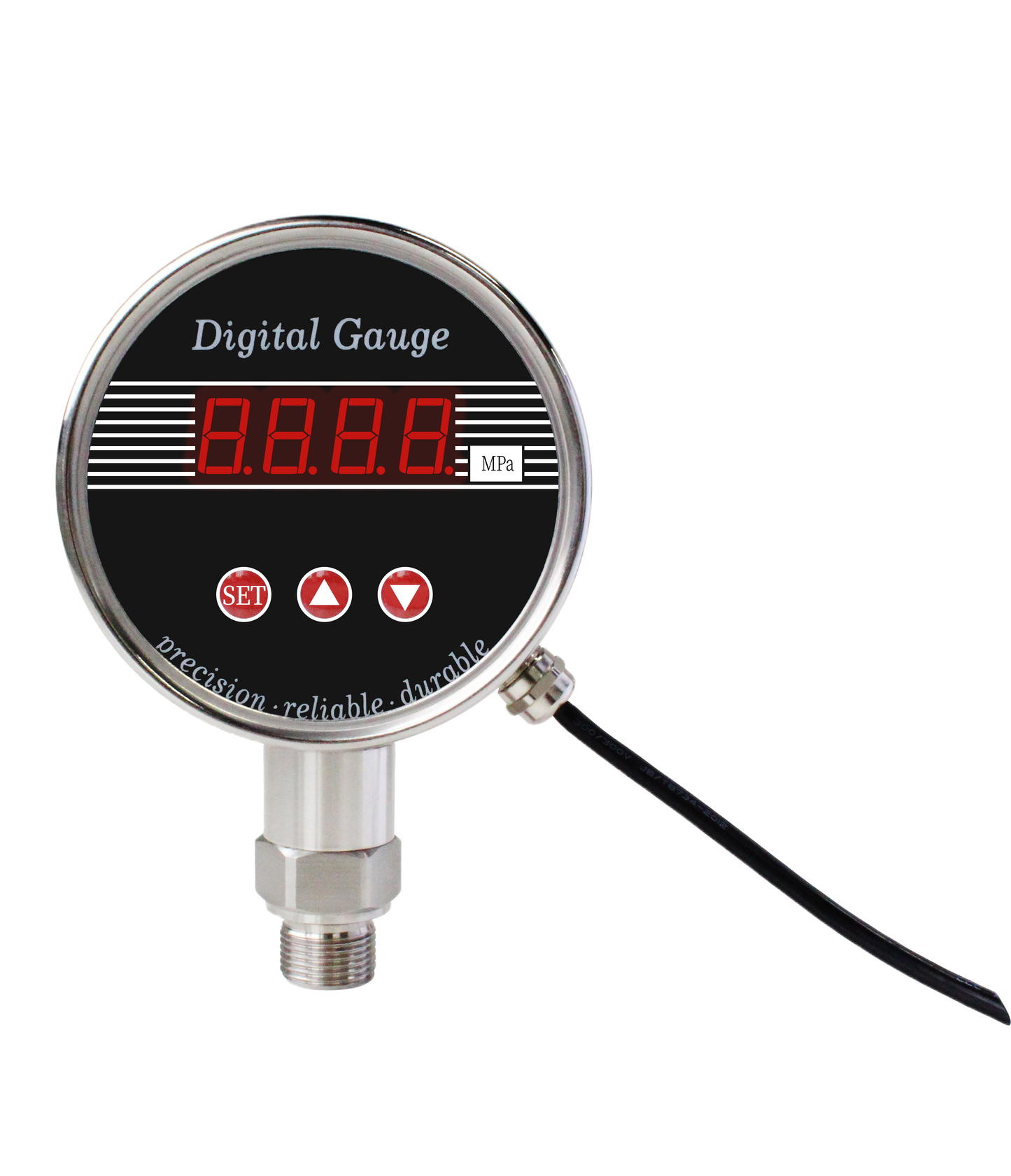 QYK104 Intelligent Pressure Controller with LED Display and Relay Output.