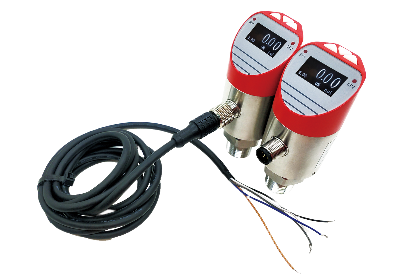QYK300 Smart Pressure Switch with LED Display and Programmable Output.