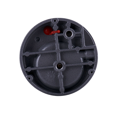 Back panel with NPT ports on QDB128 pressure gauge