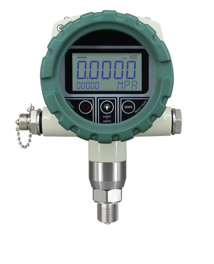 QDB118T Digital Pressure Gauge with USB Data Logger - Front View