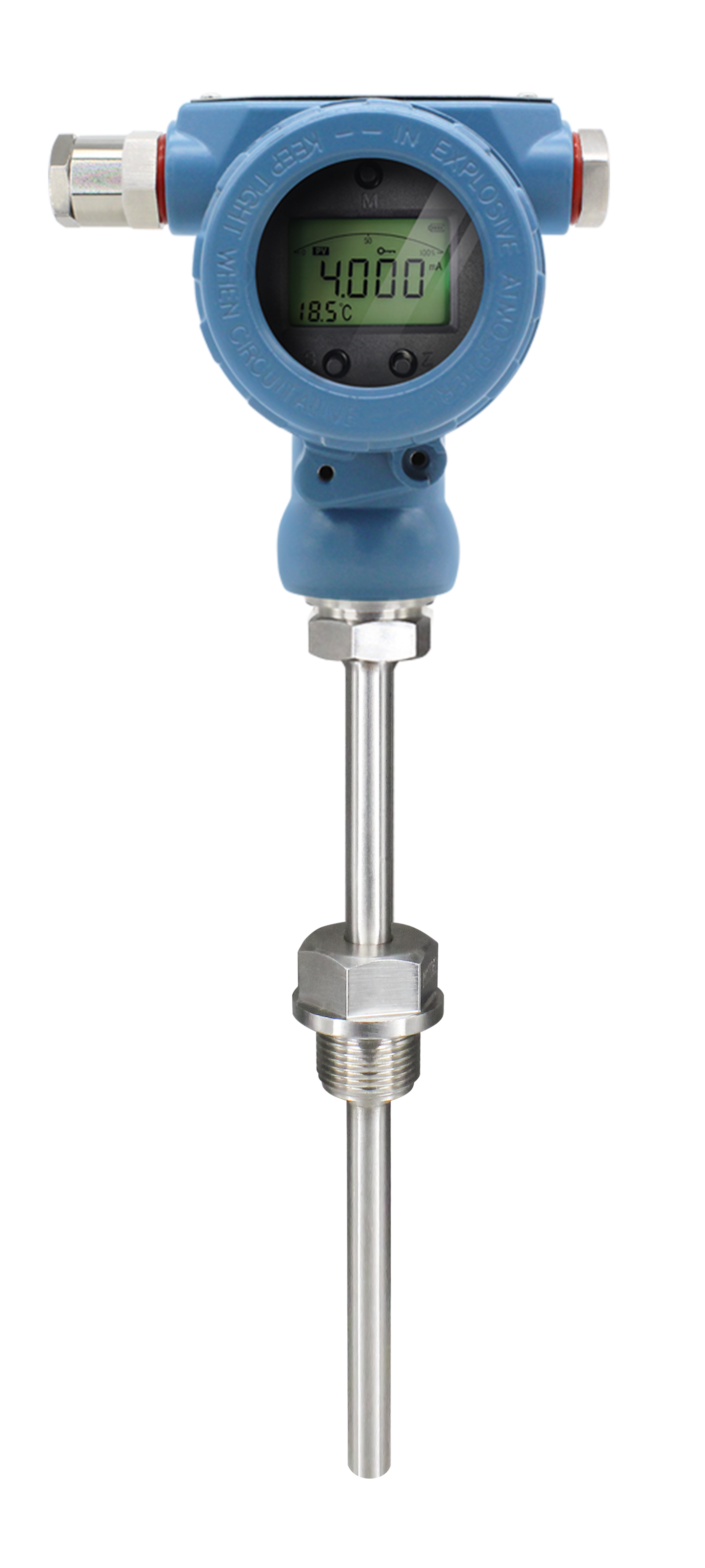 QTB103 Temperature Transmitter with LCD Display – industrial temperature transmitter with LCD from Montreal, Canada
