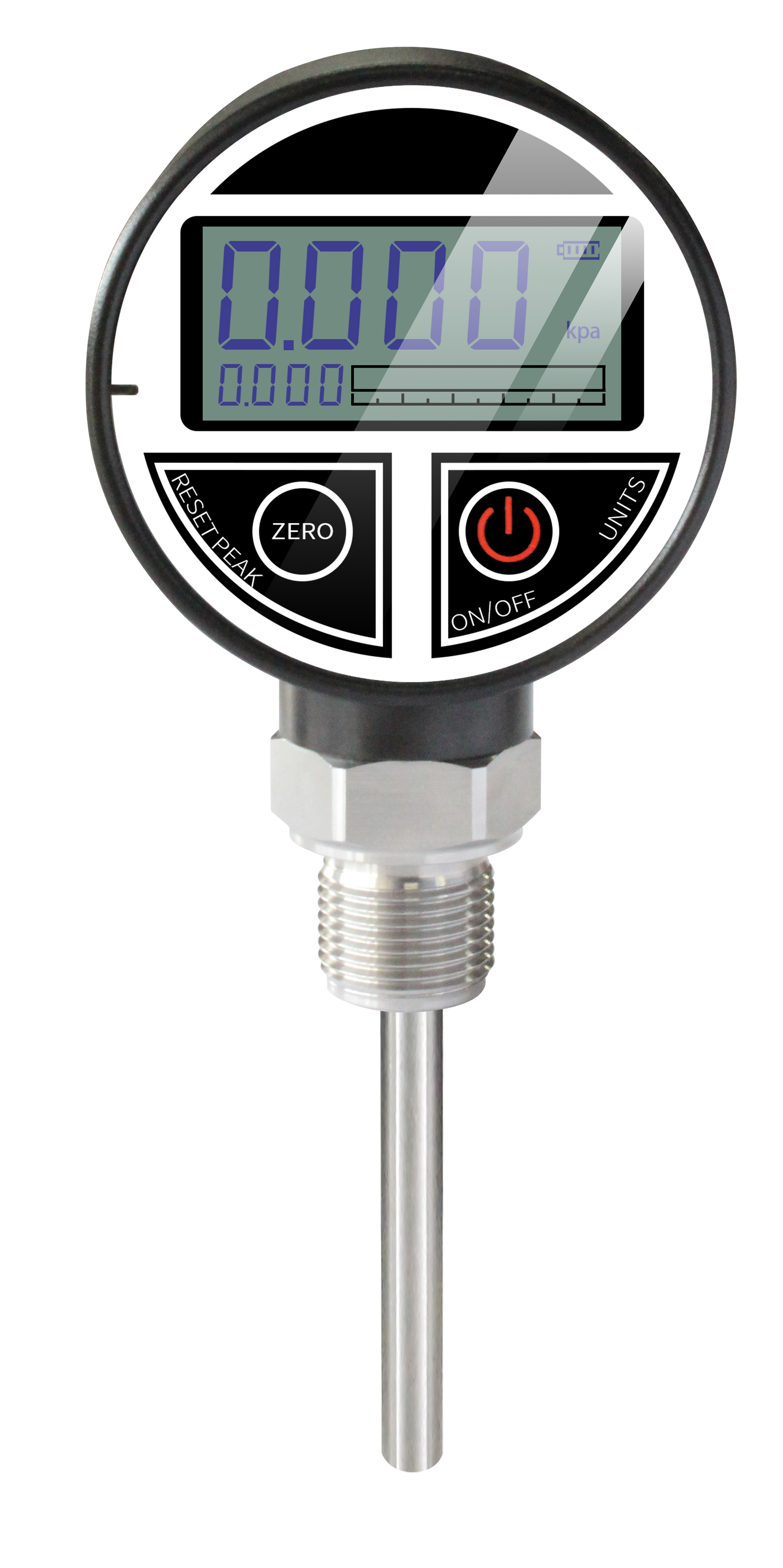 QTB108 Digital Temperature Display – industrial digital temperature display from Montreal, Canada