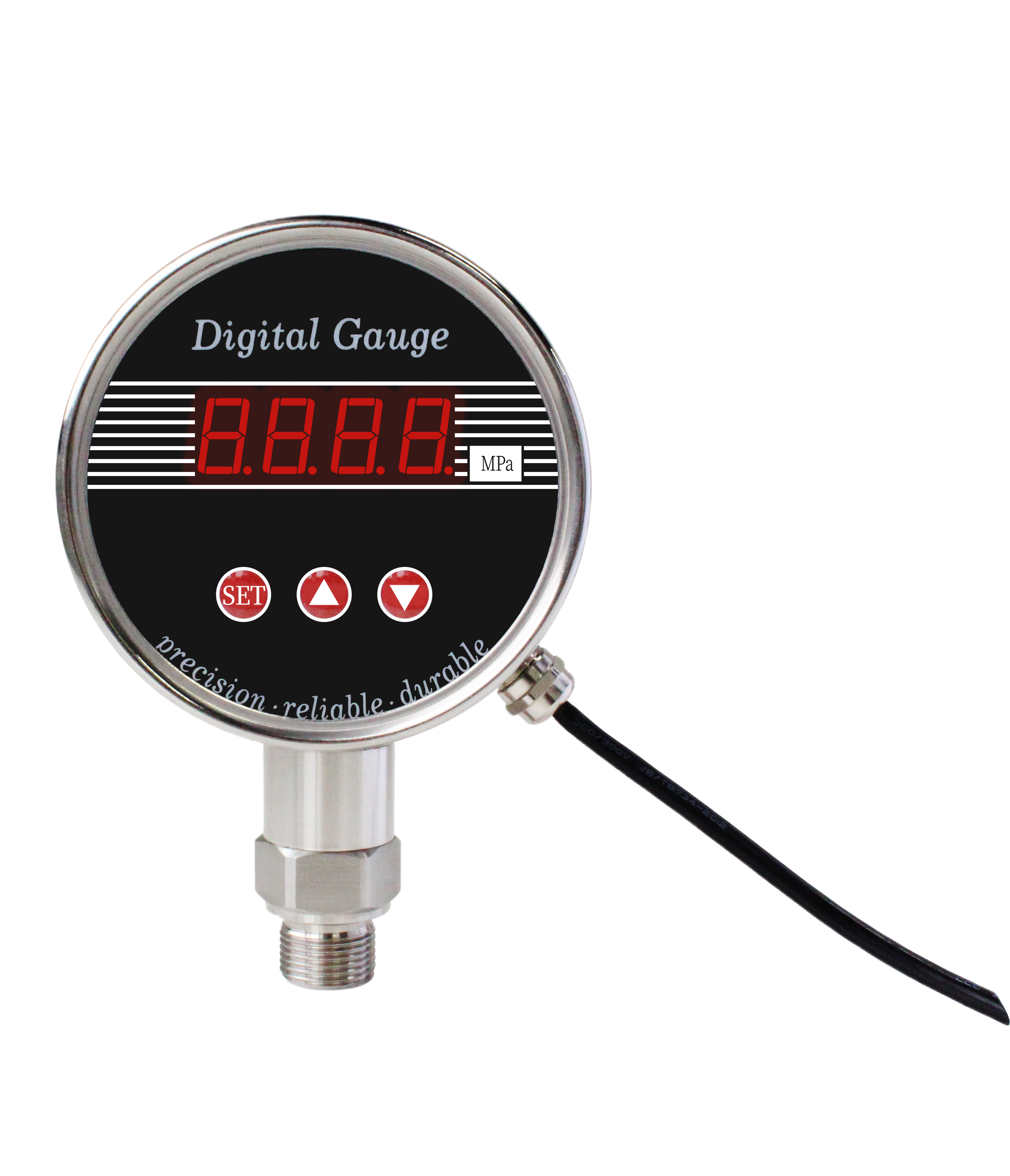 QYK104 Intelligent Pressure Controller with LED Display and Relay Output.