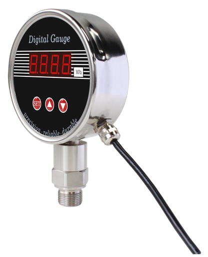 QYK104 Intelligent Pressure Controller with LED Display and Relay Output.