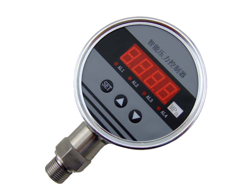 QYK105 Smart Pressure Controller with LED Display and Dual Relay Output.
