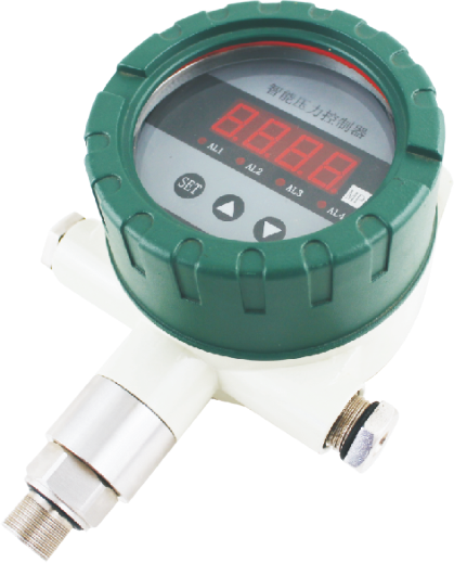 QYK105 Smart Pressure Controller with LED Display and Dual Relay Output.
