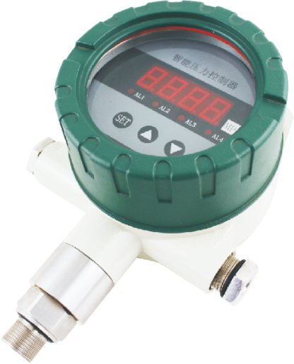 QYK105 Smart Pressure Controller with LED Display and Dual Relay Output.
