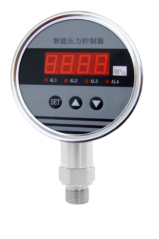 QYK105 Smart Pressure Controller with LED Display and Dual Relay Output.