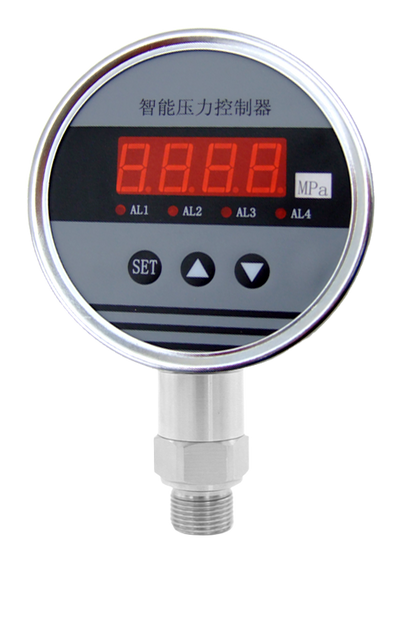 QYK105 Smart Pressure Controller with LED Display and Dual Relay Output.